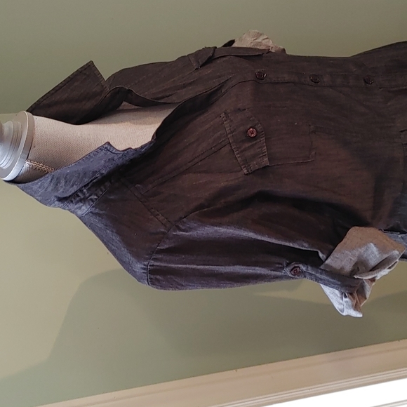 Converse All Star Denim Shirt Dress - Picture 7 of 11